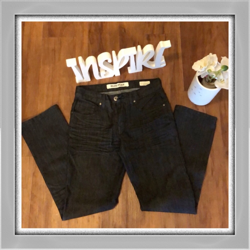 🔥Sale🔥Blue Post Men’s Dark Blue Jeans 30x30